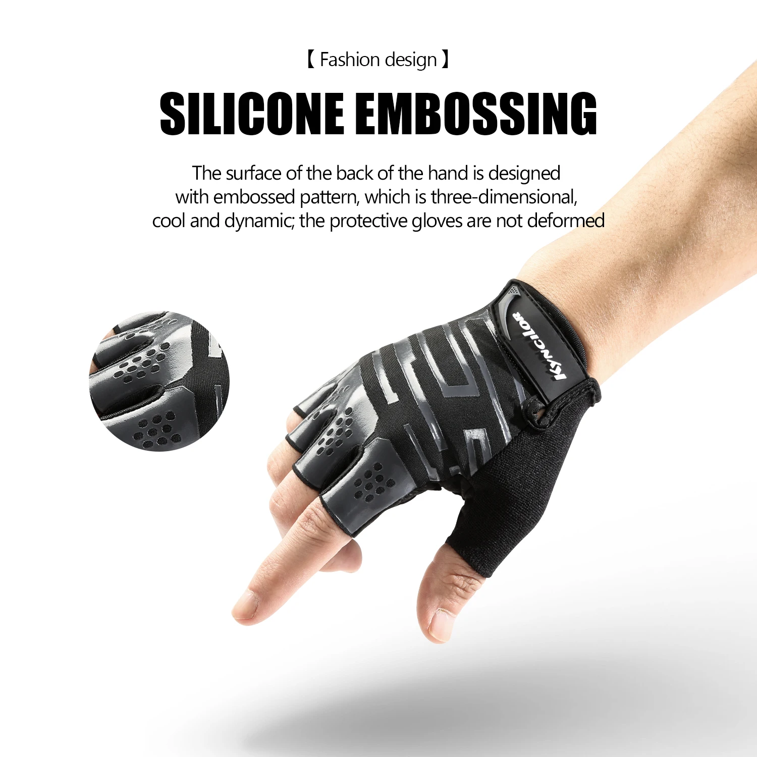 Bike Gloves Half Finger Cycling Gloves 5MM Liquid Gel Pads Bicycle Gloves Shockproof Road Mountain Bike Gloves Men Women