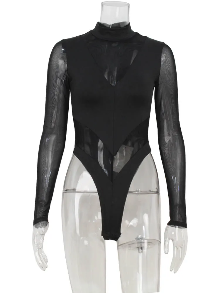 transparent waist panel detail