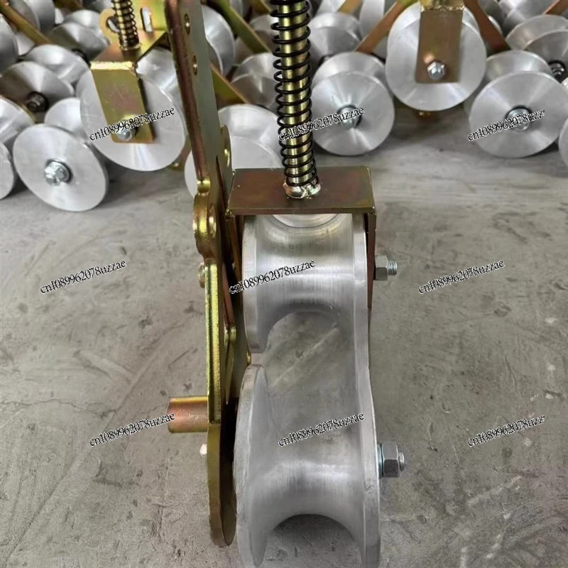Grounding Pulley, Pulley Conductor Pay-off, Protection Pulley, Aluminum Wheel, Grounding Pulley, Grounding Power, Construction