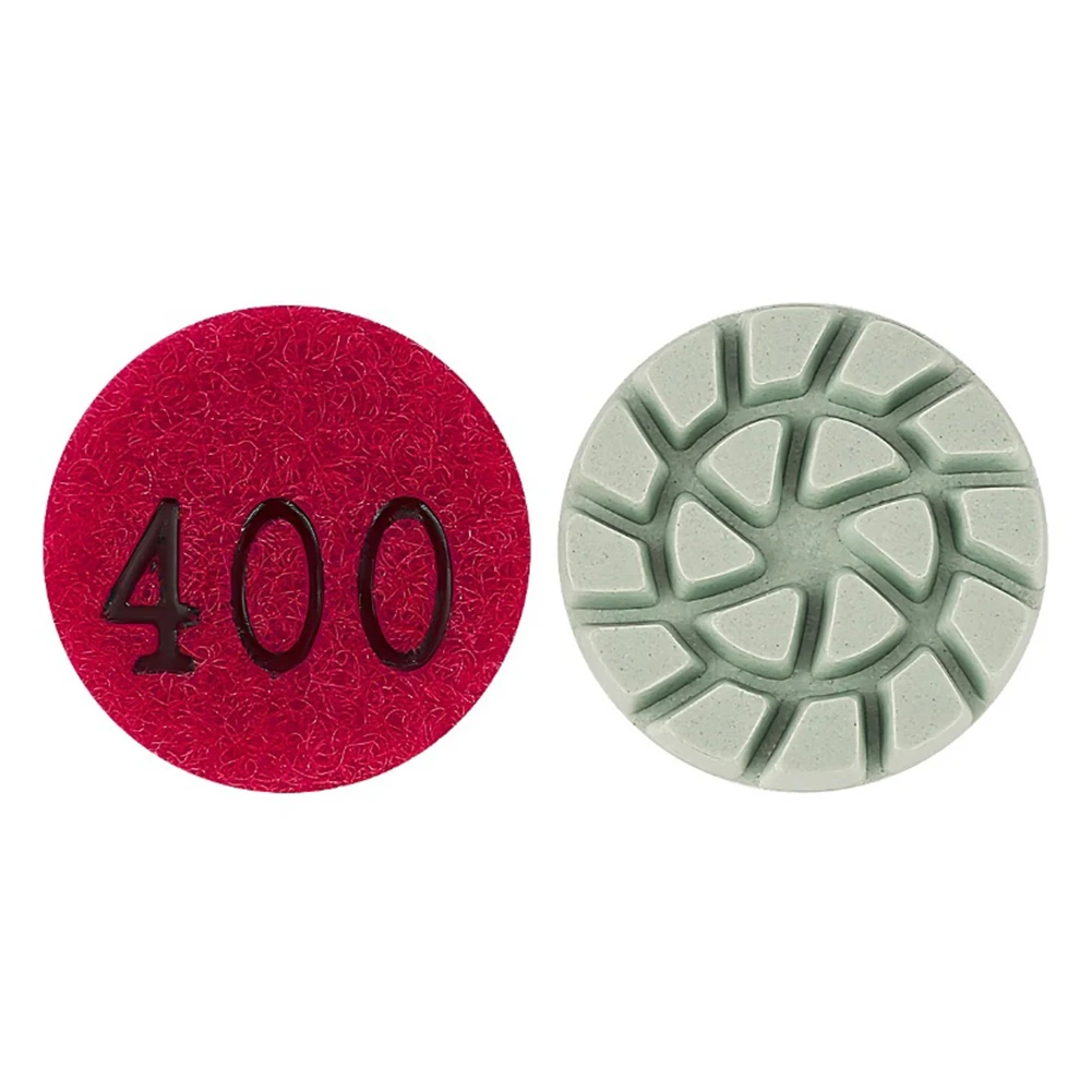 1-inch polijstpad nat/droog schijf - usage example