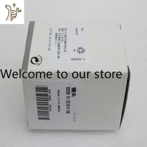 

2026.4 Brand New RICOH 5 Megapixel Focal Length 16mm Industrial Lens FL-CC1614-5M Pentax In Stock.