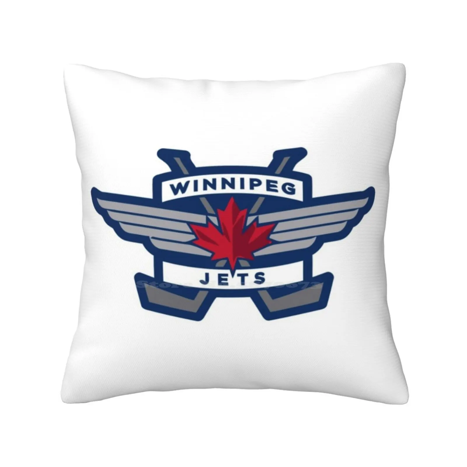 Logo-Winnipeg Fashion Sofa Throw Pillow Cover Pillowcase Jets