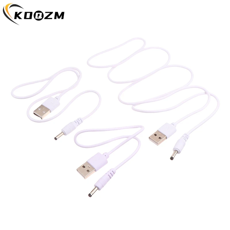 USB To DC 3.5mm Power Cable Jack Connector 5V Charger Power Cable Universal For HUB Mini Fan Router Speaker MP3/MP4