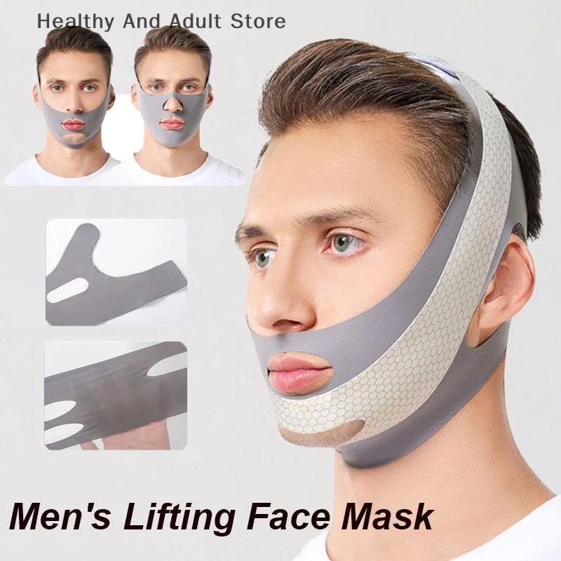 Double Chin Face Mask Facial Thin Face Mask Slimming Bandage Skin Care Belt Shape Lift Reduce Face Thinning Slimmer For Men