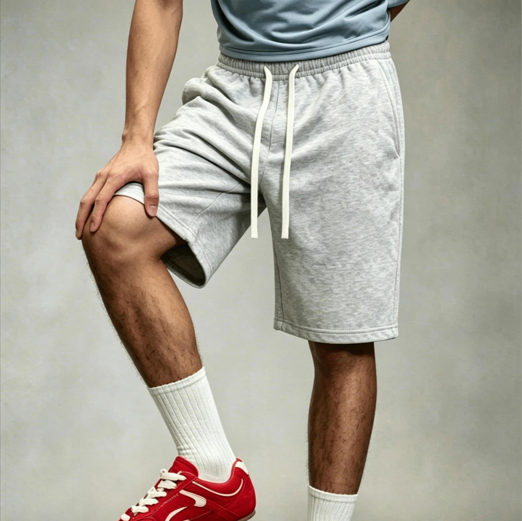 Shorts Esportivos Masculinos – Leves, Respiráveis e com Bolsos, Shorts Casuais de Ajuste Solto para Todas as Estações