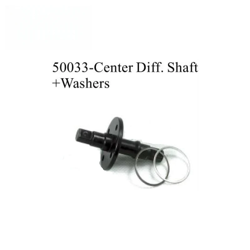 HSP RACING RC CAR SPARE PARTS ACCESSORIES 50033 CENTER DIFF. SHAFT AND WASHERS FOR 1/5 BAJA 94054 AND 1/5 TRUCK 94050