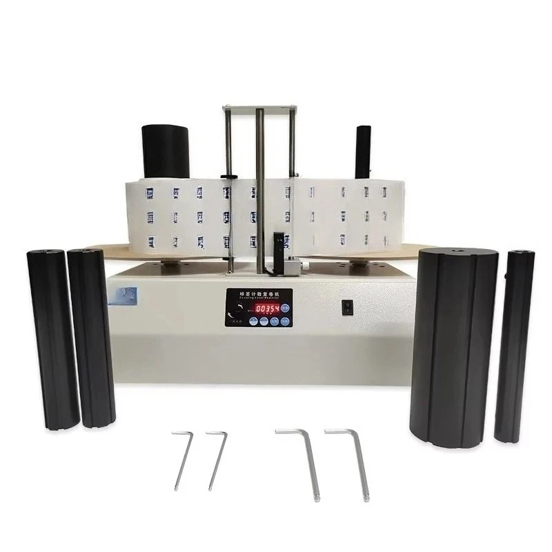 

Rewinder Tabletop Label Counter 4 Core Sizes