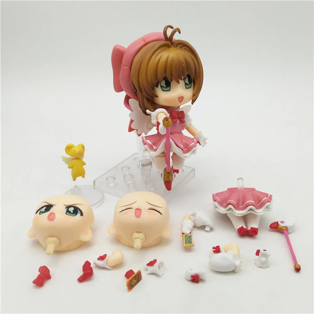 Card Captor KINOMOTO SAKURA 400 Anime Figure PVC LI SYAORAN 763 Action Figure Cartoon Toys for Children Collector Birthday Gifts