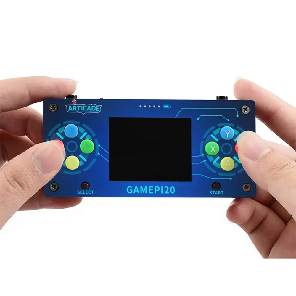 

WH handheld game console 2 inch screen onboard speaker/headphone jack with rechargeable battery