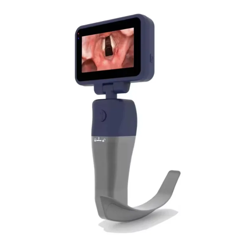 Flexible Video Laryngoscope Handheld Visual Intubation Tool for Difficult Airway Checking Tasks