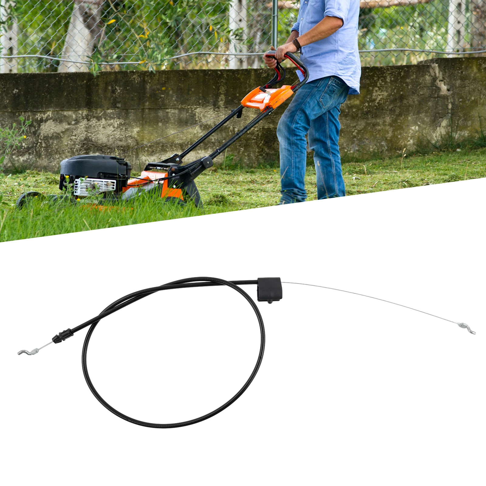 

Chainsaw Parts Throttle Pull Cable Outdoor Power Equipment For Craftsman Lawn Mower SERIES 038 Practical To Use