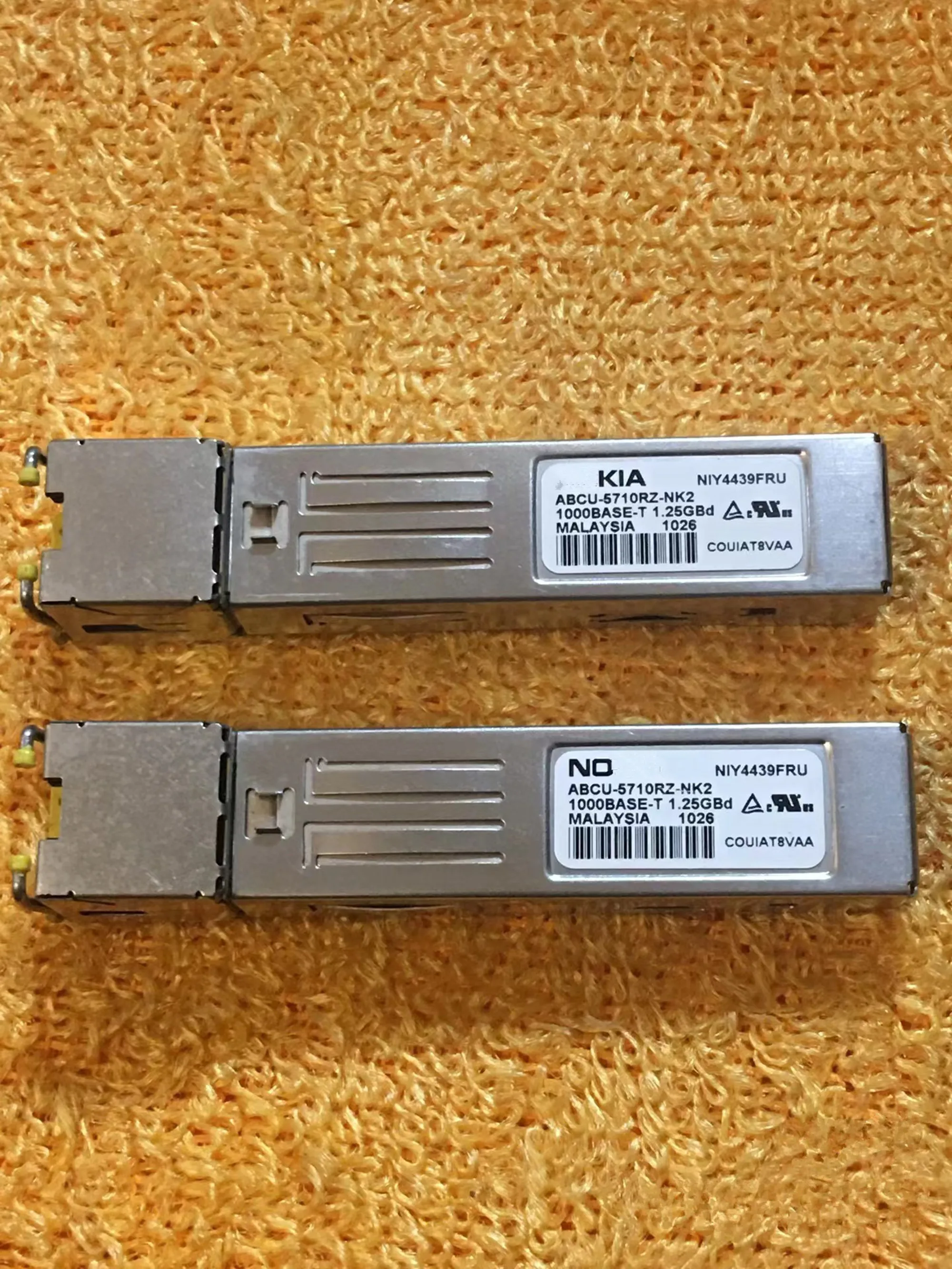 

1PCS NOK-lA RJ45 TO SFP 1.25GB Optical Module ABCU-5710RZ-NK2 NIY4439FRU 1000BASE 1.25G RJ45 Gigabit Ethernet Fiber Transceiver