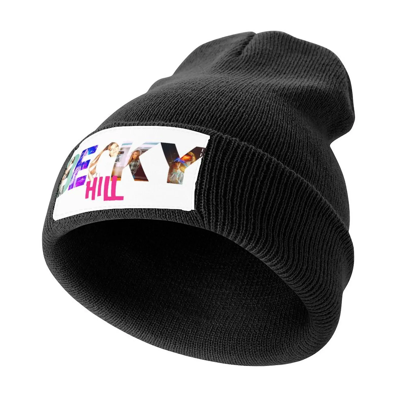 

becky hill classic t shirt sticker Knitted Cap Icon derby hat Hats Woman Men's