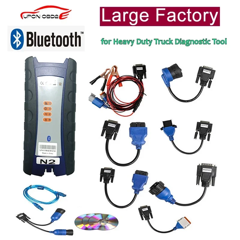 Large Factory USB N2 125032 Link Bluetooth Truck For Volvo ISUZU USB Link Diagnostic Heavy Duty Cummins HINO