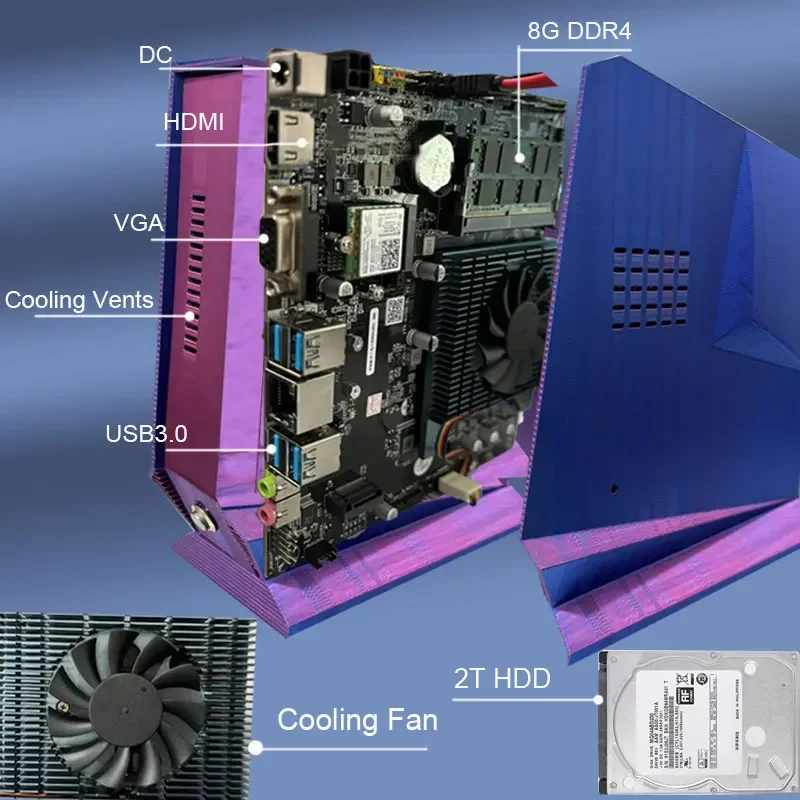 صندوق ألعاب G3 Retro الجديد لعام 2025 مع ألعاب أكثر من 99,999 ونظام ألعاب سعة 2 تيرابايت، يتميز بنظام Windows 11 وBatocera. متوافق مع PS2،