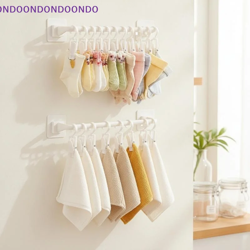 Closet Organizer Baby - Gantungan Kaus Kaki Tanpa Perlu Dibor,