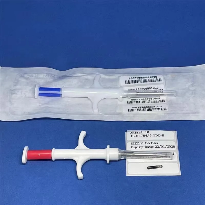 Implantable Pet Microchip Universally Accepted For Animal Travel Abroad ISO11784/11785 FDX-B 15-digit Code EM4305 Dog Cat 10PCS