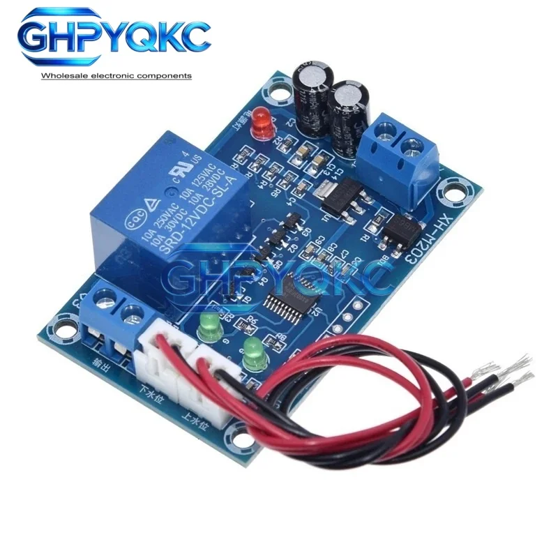 XH-M203 Water level Controller Automatic Water level Controller Water level Switch level Water Pump Controller 12V Relay Output