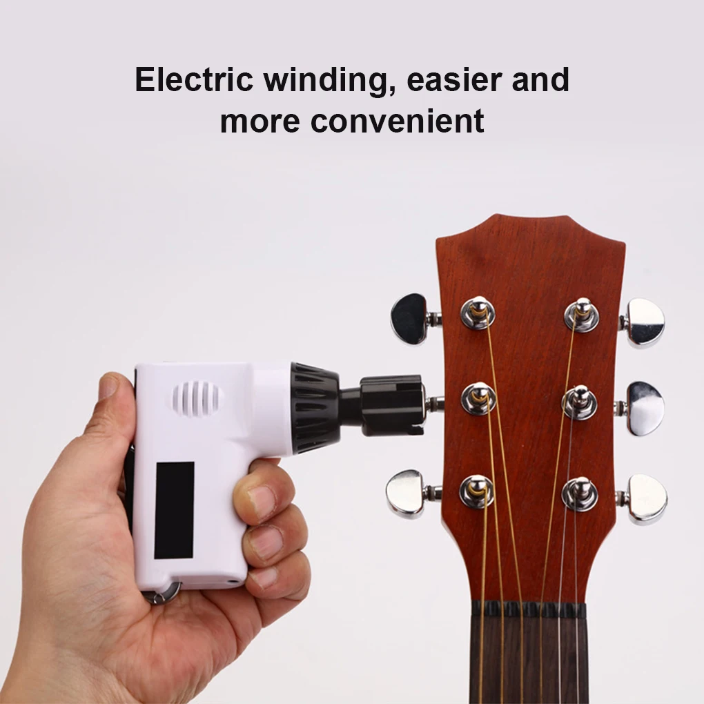 

Guitar String Winder Strings Winding Device Music Instrument Tools Orange