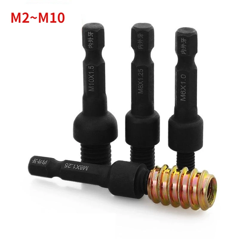 M2 M2.5 M3 M4 M5 M6 M8 M10 Internal External Tooth Countersunk Hexagon Nuts Furniture Solid Wood Connection Nut Sleeve