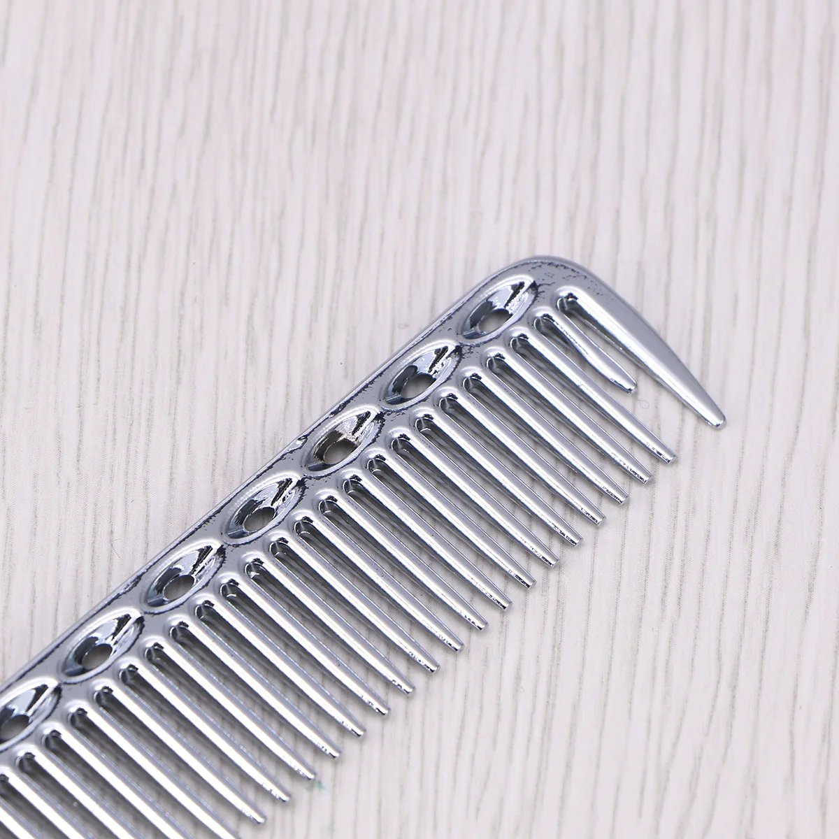 

Aluminum Barber Comb Set For Women Men Hairdressing Salon Tools Hair Cutting Detangler Rustproof Durable Space Combs Fine