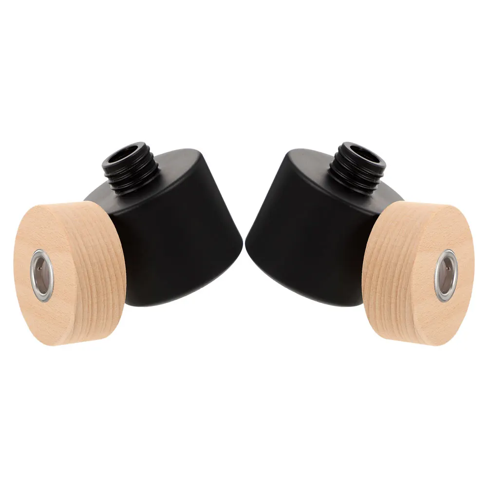 

2Pcs Elegant Cylindrical Empty Diffuser Bottles Refillable Essential Oil Aroma Diffuser Bottle Supply