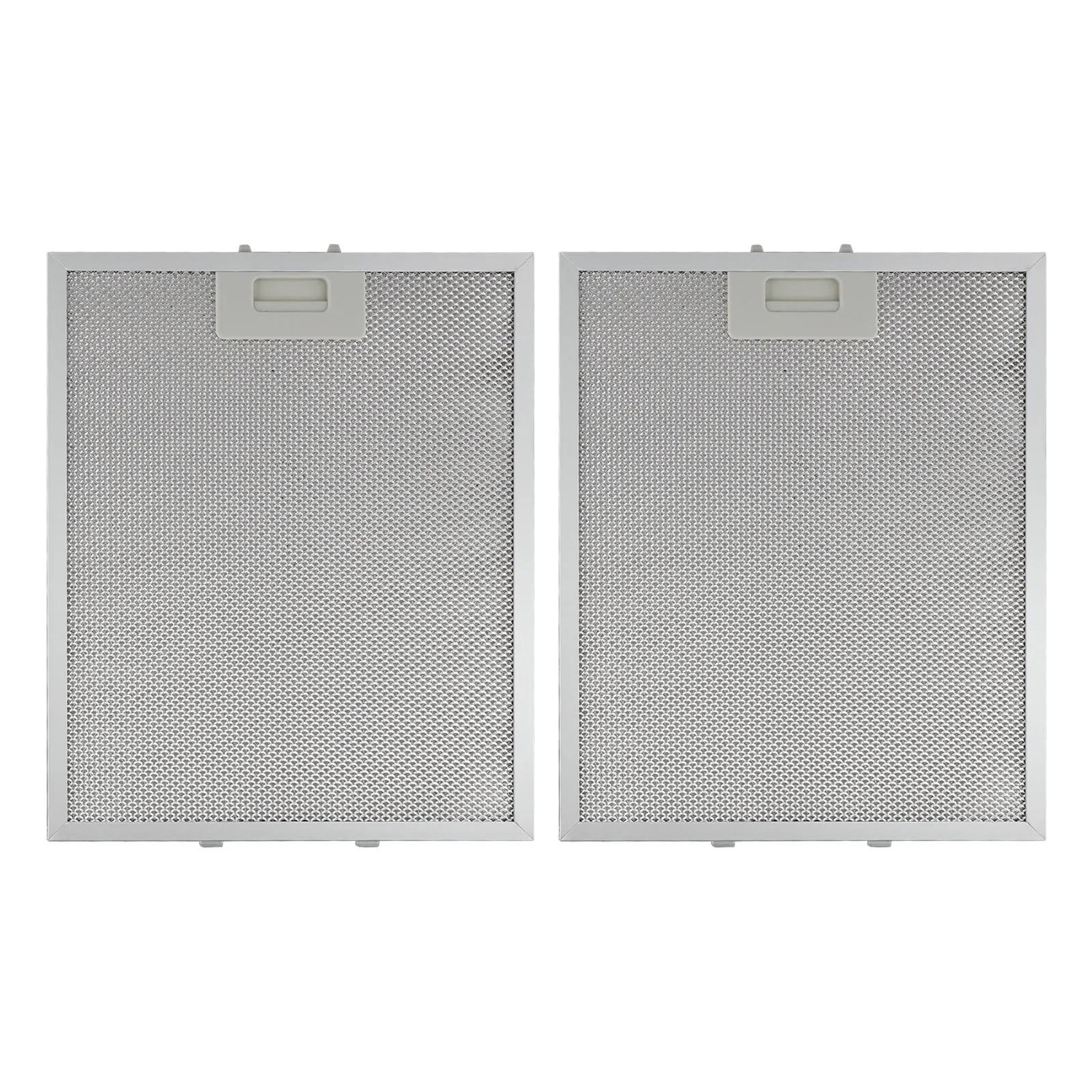 2PCS Aluminum Cooker Hood Filters Metal Mesh Extractor Vent Filter 280x350x9mm Filters Range Hood Metal Grease Filter Home Impro