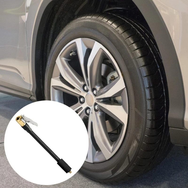 

Герметичный разъем для накачивания шин, простой стопорный механизм для различных транспортных средств, не требуется инструмент, прочный для велосипеда, мотоцикла, автомобиля