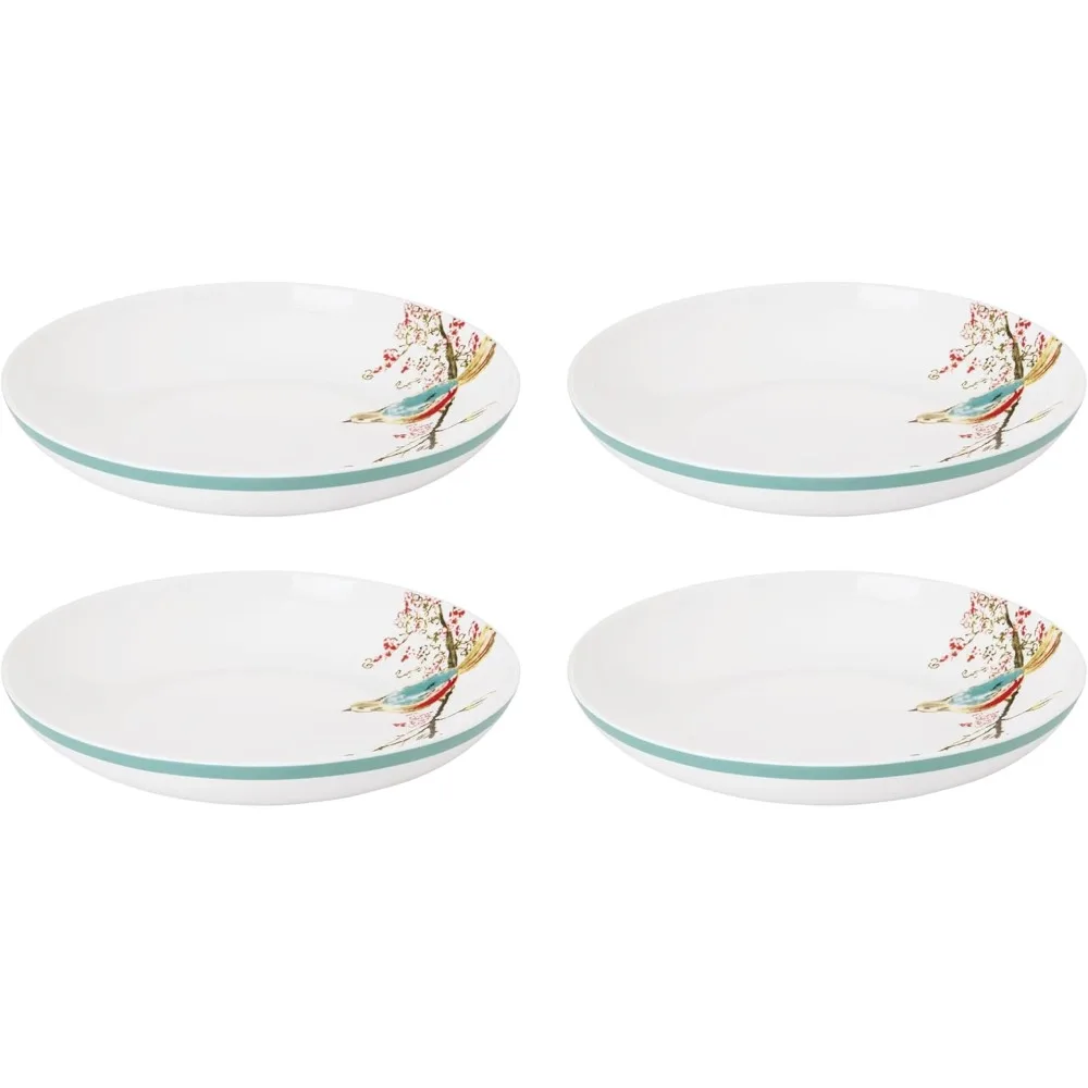 

Lenox 897260 Chirp Pattern Pasta Bowls, 4-Piece Set
