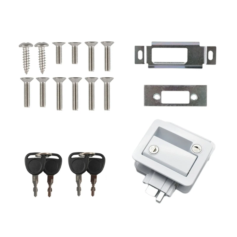 R58D Entry Door Lock with Paddle deadbolts Weather resistant Door Lock Ergonomic Door Handle Simple Designs Door Lock set