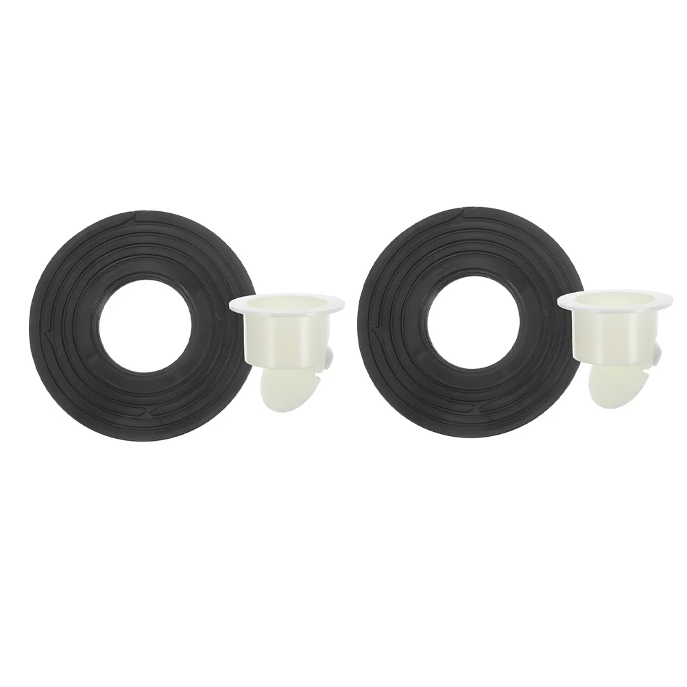 

2pcs Floor Drain Filter Cover Anti-Clogging Durable Plastic Bathroom Hair Catcher For Shower Bathtub Sink Drain Strainer