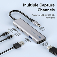 Ulanzi Video Capture Card USB 3.0 HDMI USB-C 1080P For OBS Capturing Game Card Live Streaming 60fps HD Video Recorder Grabber