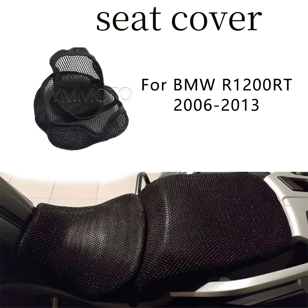 

For BMW R1200RT R 1200 R1200 RT 2006-2013 Motorcycle Accessories 3D Mesh Fabric Cushion Anti-Slip Protection Seat Cover