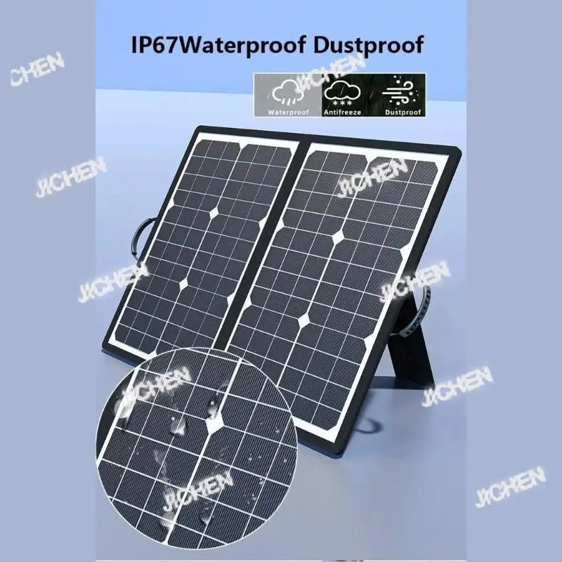 

Neu Folding 40W Solar Power Charging Device Portable Solar Generator Enduring
