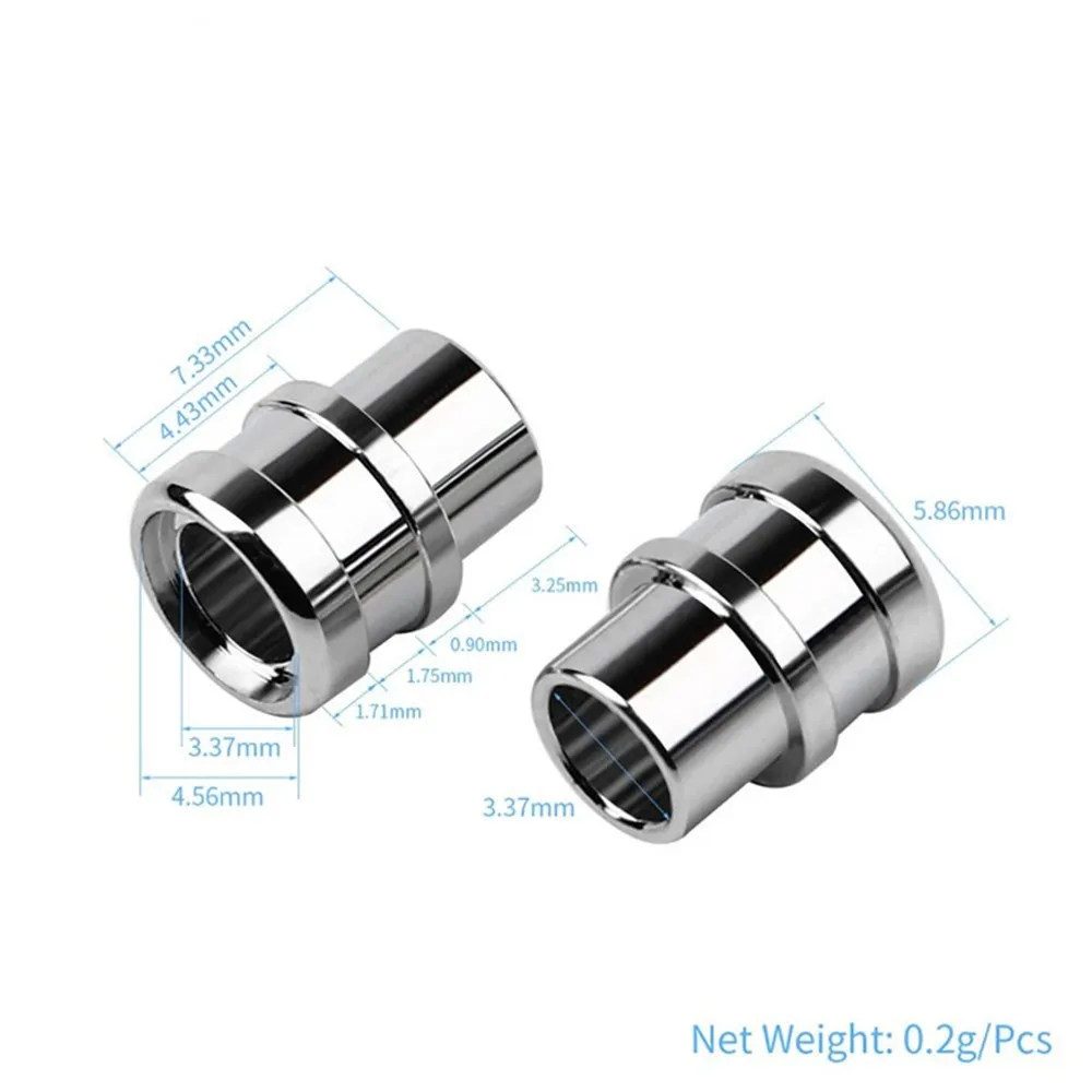 HiFi Kopfhörer Sound Düse Aluminium Legierung Kopfhörer Mundstück Audio Jack Draht Stecker DIY Headset Metall Ersatz Zubehör – Detail 2
