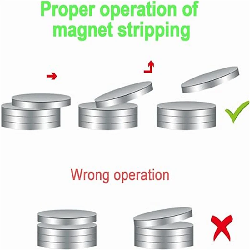 Runde Neodym-Magnete 10 x 2/15 x 2/25 x 2 mm für selbstgemachte Feiertagstaschen, saisonale Lager- und Bürowerkzeugaufbewahrung sowie Weihnachtswände – Detail 6