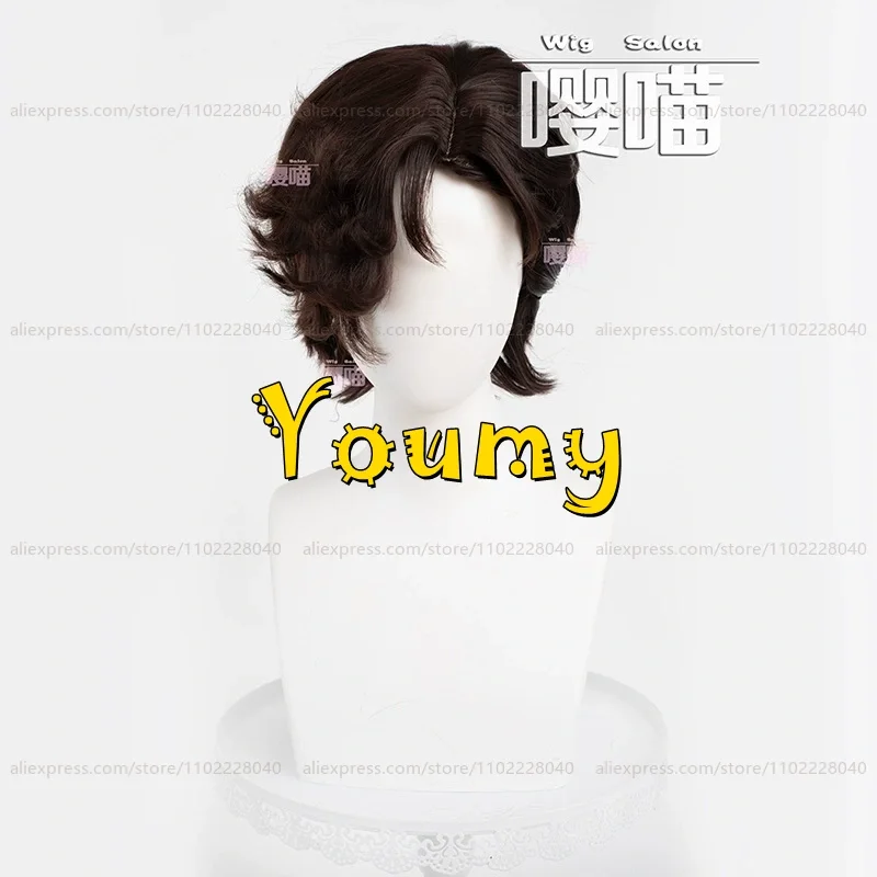 IDV Novelist Orpheus парик 32 см короткий темно-коричневый парик косплей термостойкий синтетический парик для женщин взрослых ролевые игры