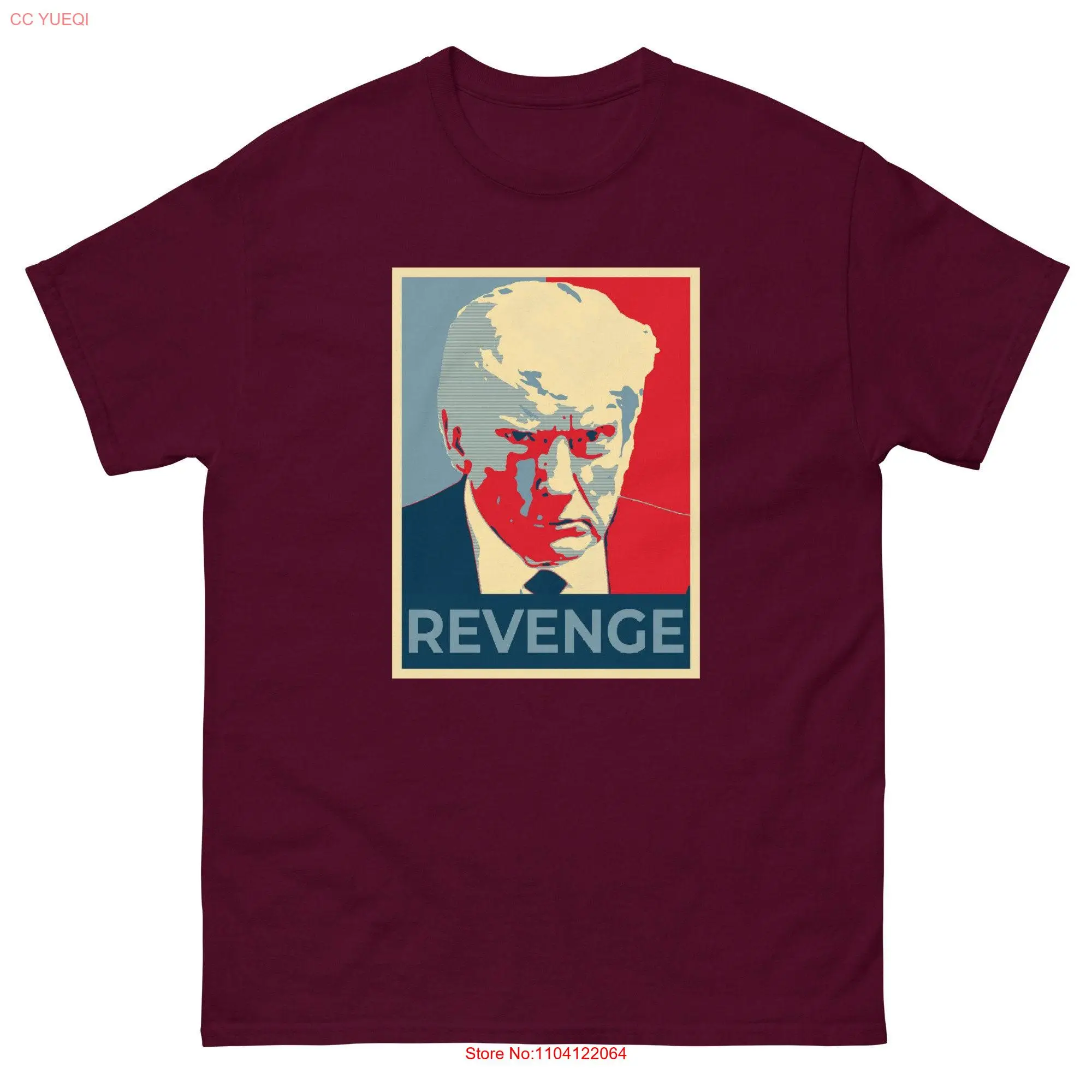 Men's Trump Revenge T Shirt long or short sleeves