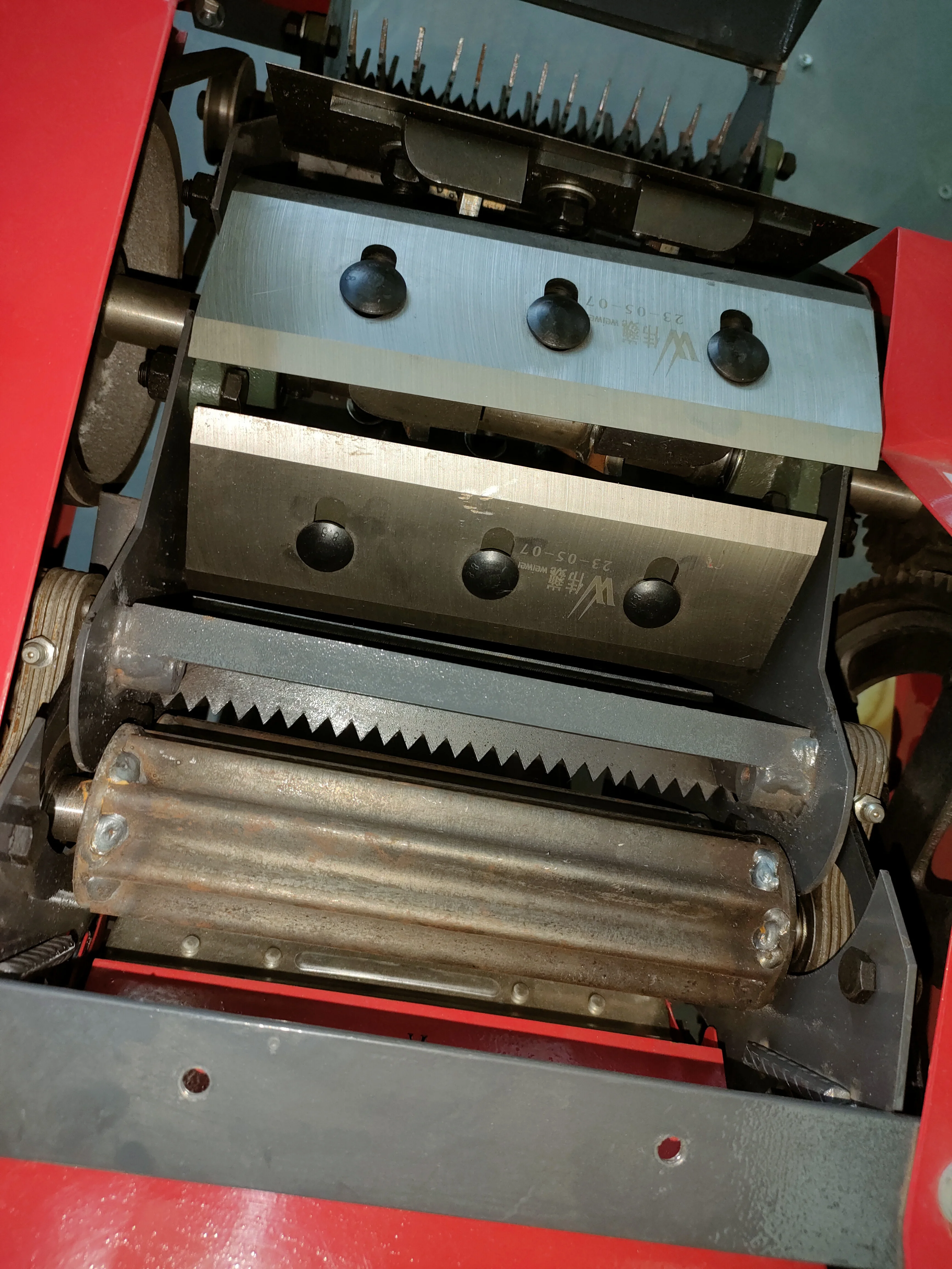 آلة قطع العشب Weiwei 9ZR-3.8 لتغذية الحيوانات