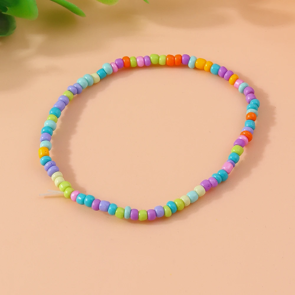 Aihua Handgefertigtes Buntes Perlenblumen-Charm-Armband für Frauen und Kinder, Böhmisches Freundschaftsarmband, Strandparty-Geschenke – Detail 17