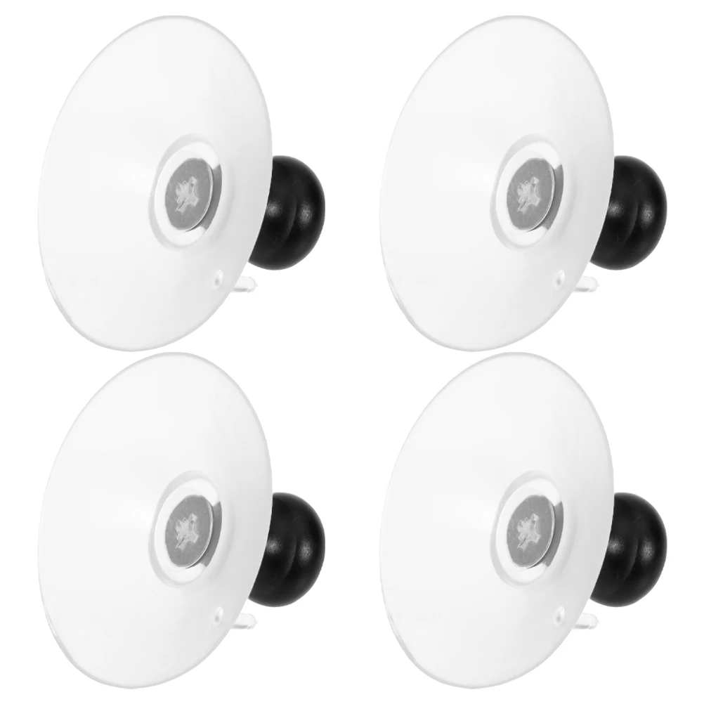 

4Pcs Transparent Aluminum Cap Suction Cups Mobile Phone Screen Remover Repair Tool Kit for Smartphone Screen Opening