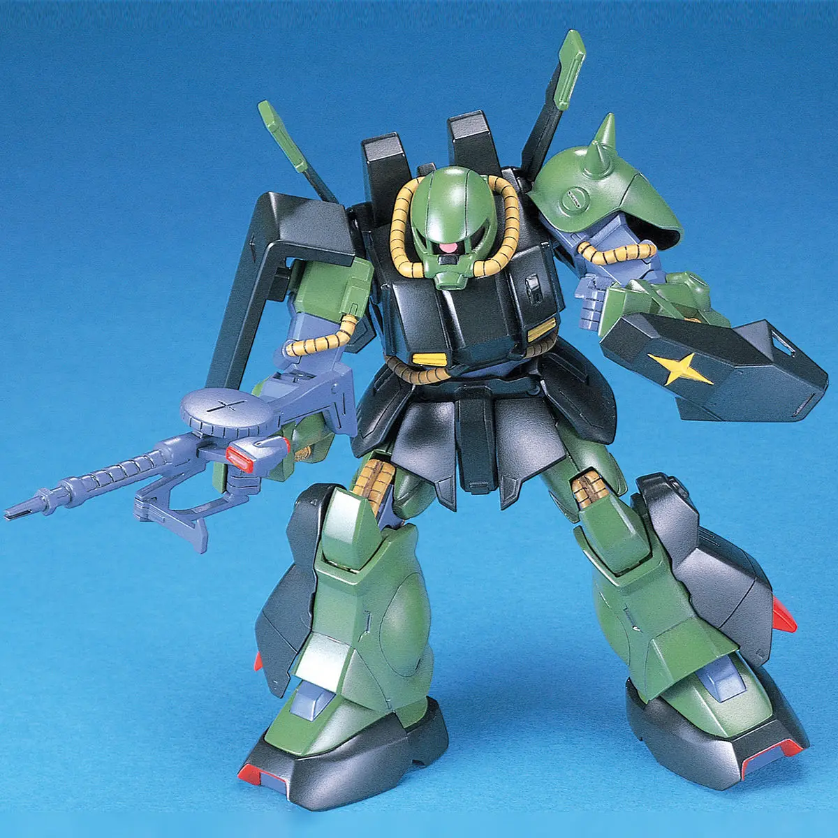 Bandai ของแท้ Gundam ชุดรูป HGUC 1/144 RMS-106 Hi-Zack ตุ๊กตาขยับแขนขาได้ประกอบของเล่นสำหรับเด็ก