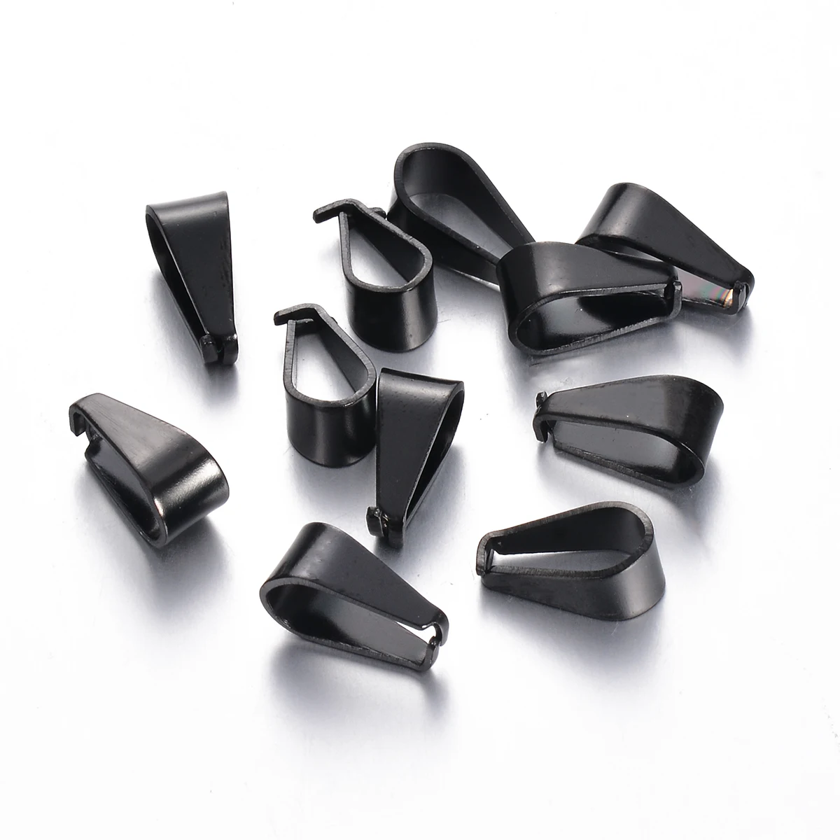 20 Stück Edelstahl-Verschlüsse, Anhänger, Melonenkerne, Schnallen, Anhänger, DIY-Halsketten- und Armband-Verbindungsstücke, Schmuckzubehör – Detail 5