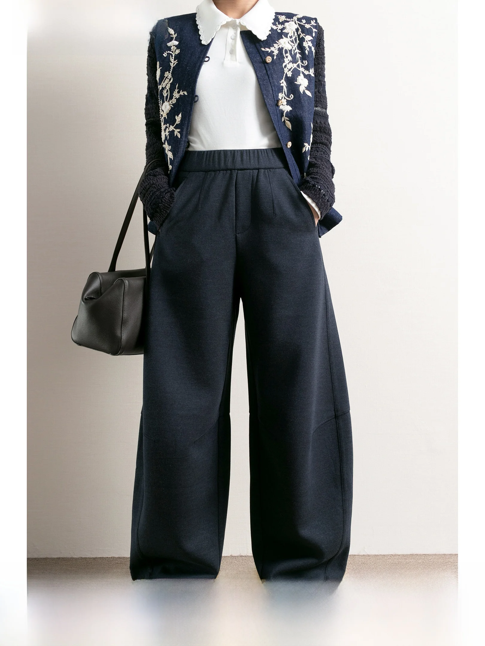 

Женские длинные брюки-джоггеры TidePA Deconstructed с манжетами и шнурком, свободные, струящиеся, с эффектом драпировки, уличный стиль, защита от сминания