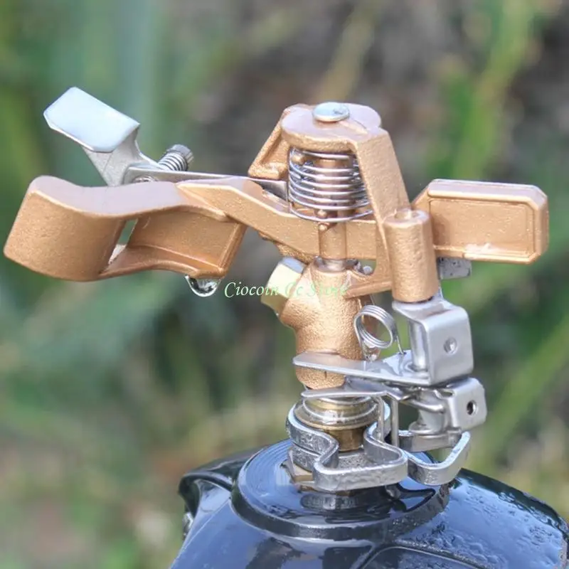 X90F 360 Degree Brass Sprinkler For Large Landscape Variable Angled Irrigation System