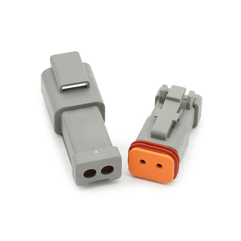 DT06-2S-E003 DEUTSCH Auto-Stecker, wasserdicht, männlich, weiblich, flache Heckabdeckung, weiblicher Kopf mit Anschluss 1062-16-0122