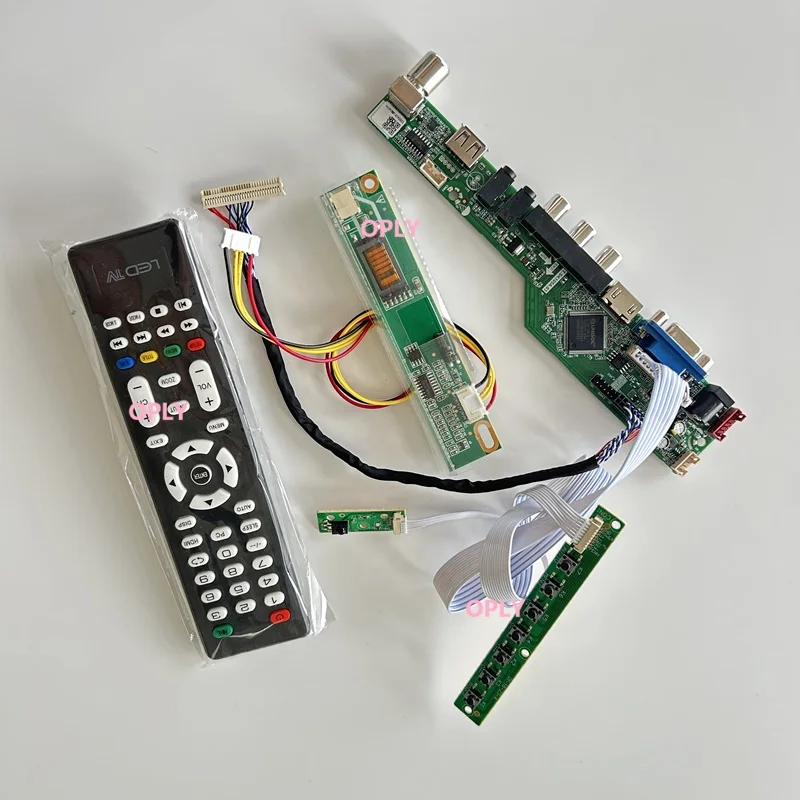 

For LQ164M1L LTN160HT01 1920X1080 VGA HDMI-compatible USB RF TV Controller board kit LCD panel AV screen monitor