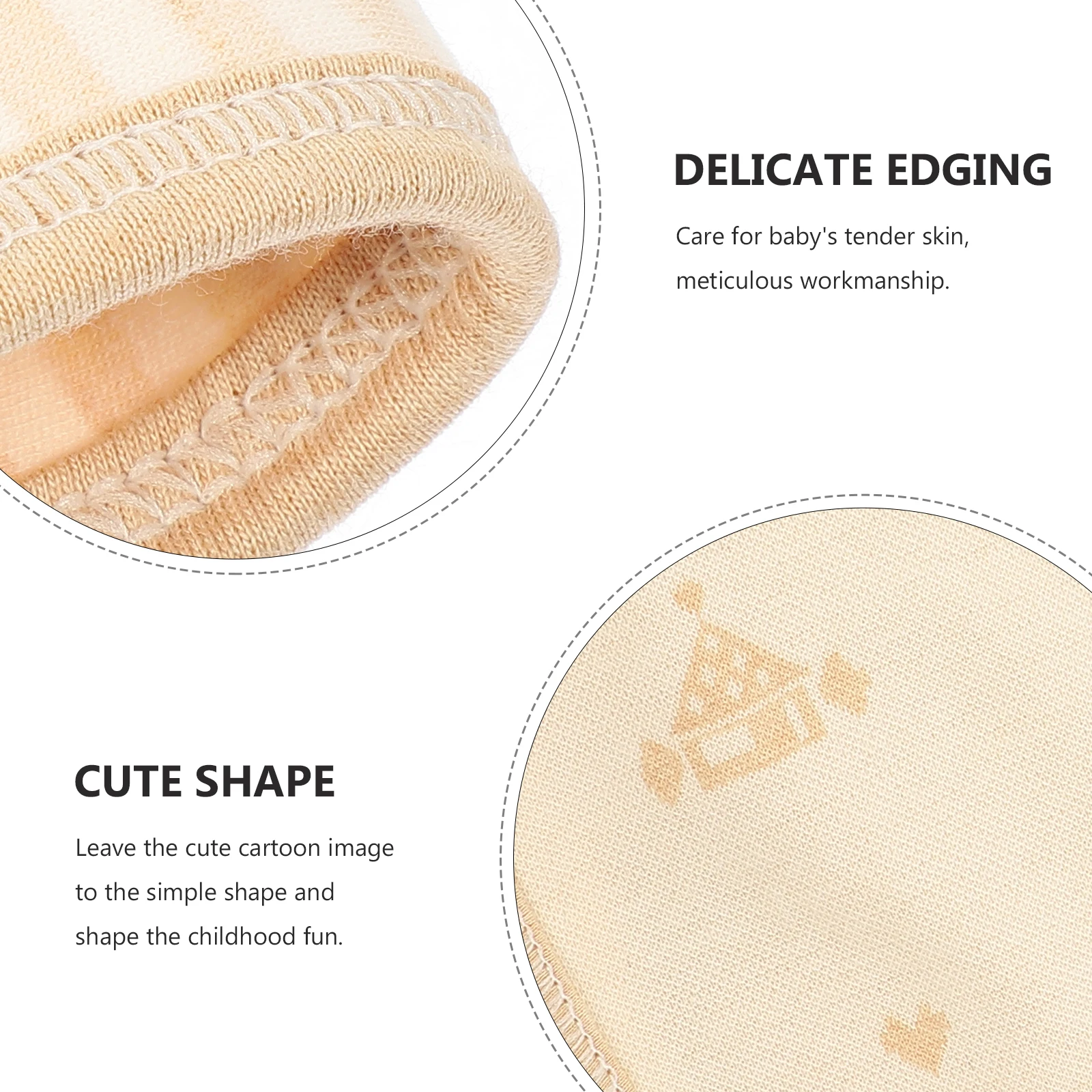 

3pcs Baby Button Cotton Band Newborn Protector Adjustable Soft Breathable Absorbent Safe Durable Cover Belt For Infant Supplies