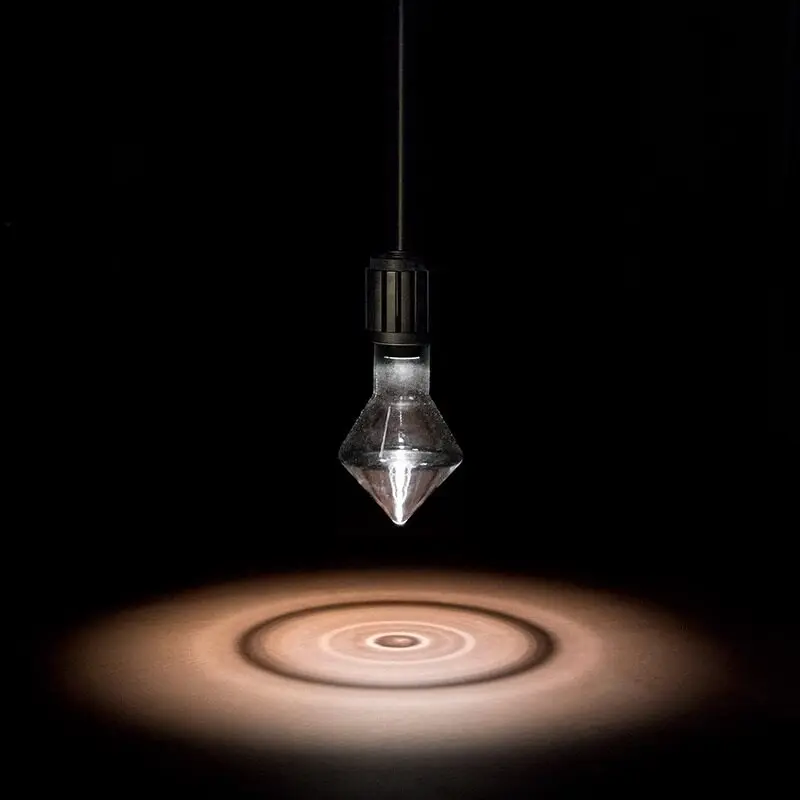 Postmodern Minimalist Pendant Lights Crystal Glass LED Hanging Lamps Bedroom Bedside Table Hotel Embellish Suspension Luminaire