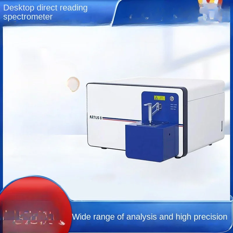 Espectrómetro de lectura directa de escritorio, Material metálico, Detector de análisis de varios elementos